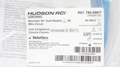 Teleflex 780-09KIT Hudson RCI Neonatal, 60In Dual Heated Wire Circuit (x)